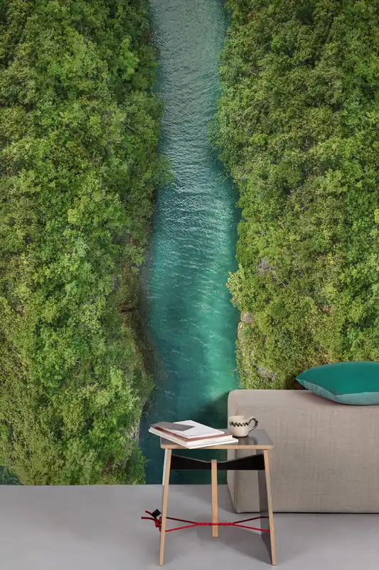 Letzte Chance Fototapete, Fluss im Tal, ML1401, Mural Young Edition, Grandeco
