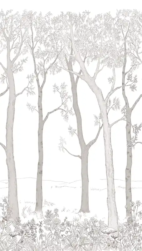 Fototapete, Wald, Bäume, ML1701, Mural Young Edition, Grandeco Nur Für Kurze Zeit