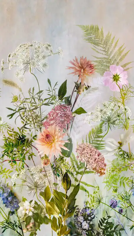 Fototapete mit Blumen, ML2001, Mural Young Edition, Grandeco Günstig