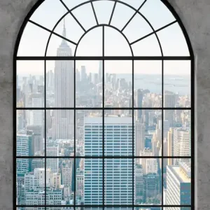 Heißes Angebot Fototapete, Fenster nach New York, ML6201, Mural Young Edition, Grandeco