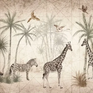 Wochenendangebot Fototapete, Safari, ML1501, Mural Young Edition, Grandeco