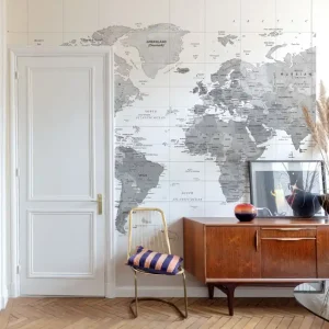 Fototapete, Weltkarte, ML3002, Mural Young Edition, Grandeco Preiswert