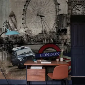 Wochenendangebot Fototapete, London, ML3401, Mural Young Edition, Grandeco