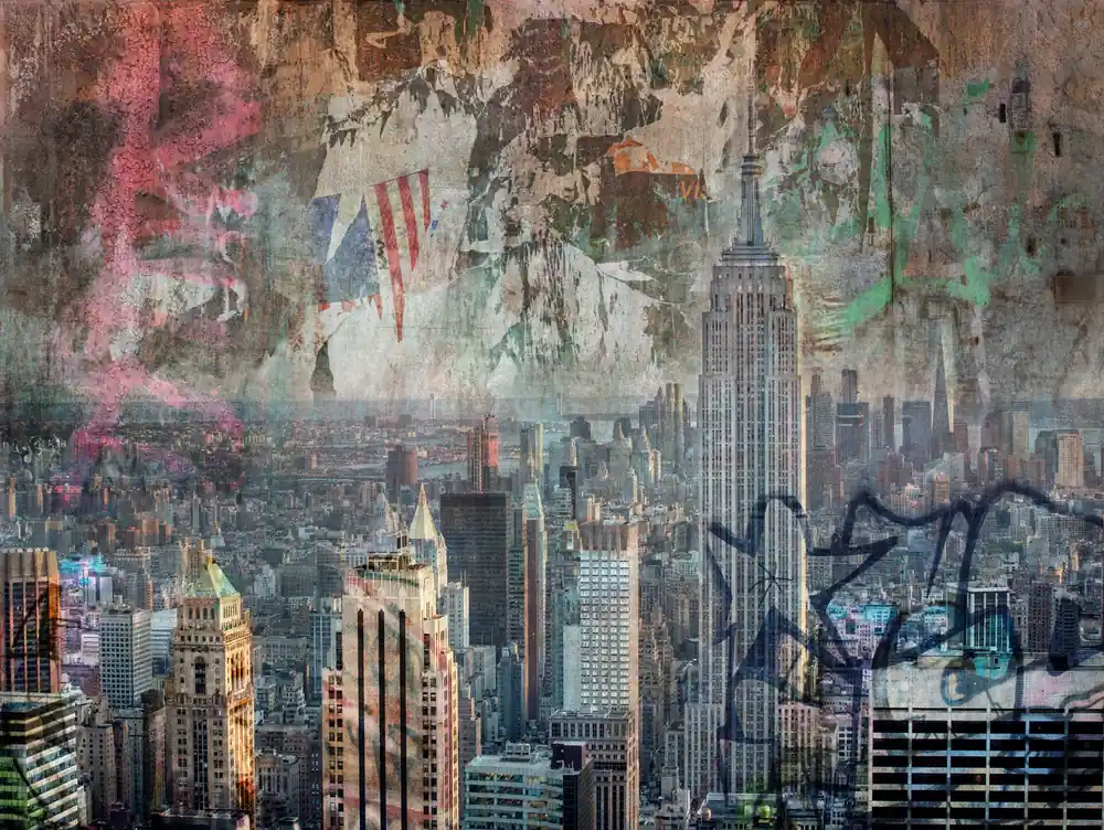 Neuheit Fototapete, New York, ML3701, Mural Young Edition, Grandeco