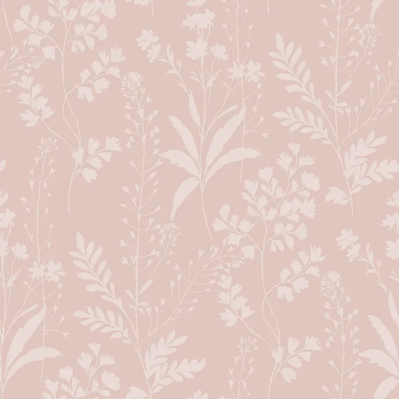 Rosa Tapete, Blätter, M52813, Botanique, Ugepa Neue Ware