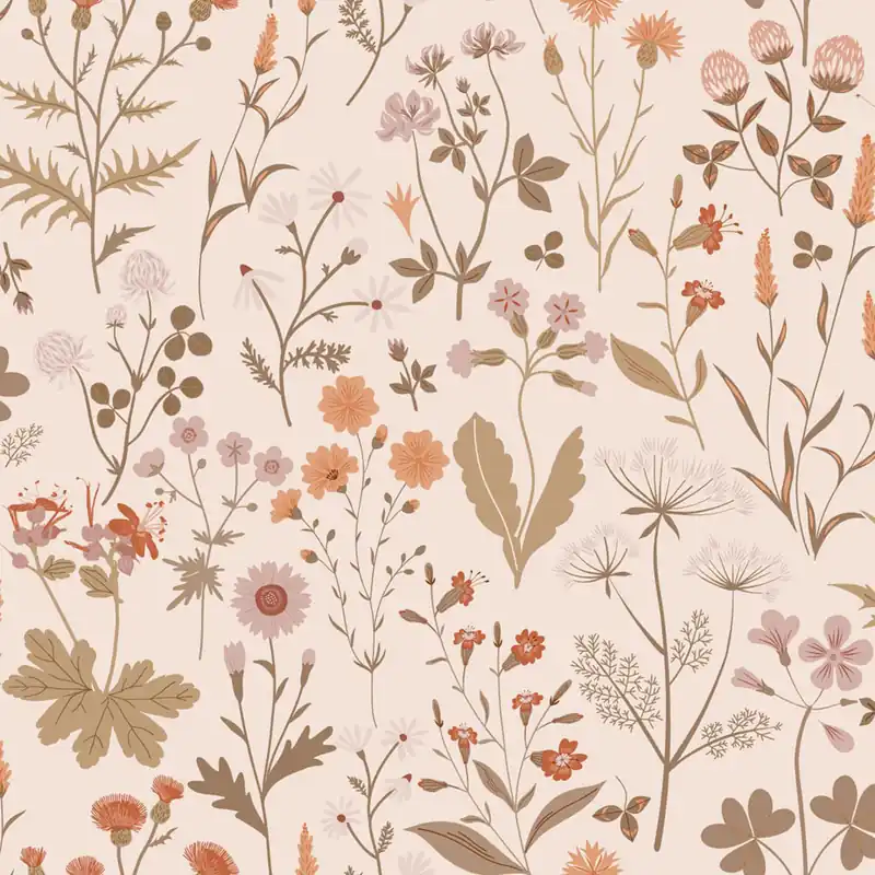 Neu Florale Vliestapete, rosa, 139596, Bloom, Esta Home