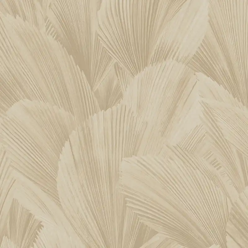 Top-Seller Cremefarbene Vliestapete, Blätter, 340120, Gilded, Eijffinger