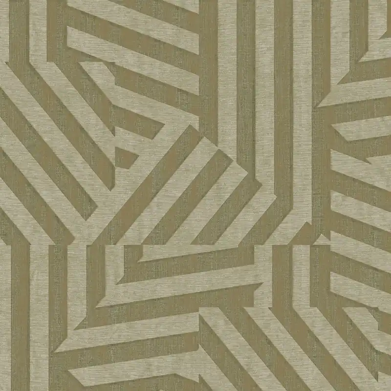 Top-Preis Grüne geometrische Retro-Tapete, 333632, Revive, Eijffinger