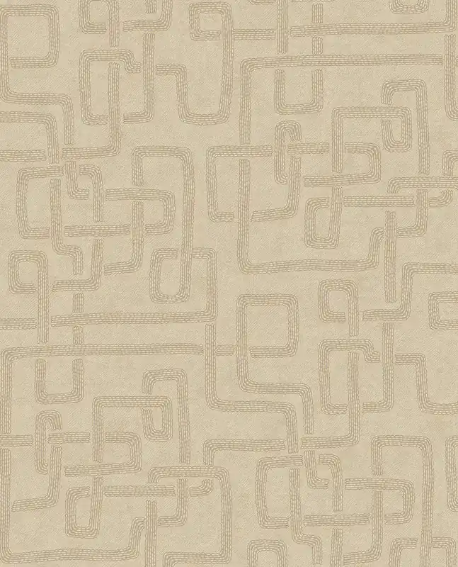Kracherpreis Vliestapete, beige, Stoffimitat, 340230, Solange, Eijffinger