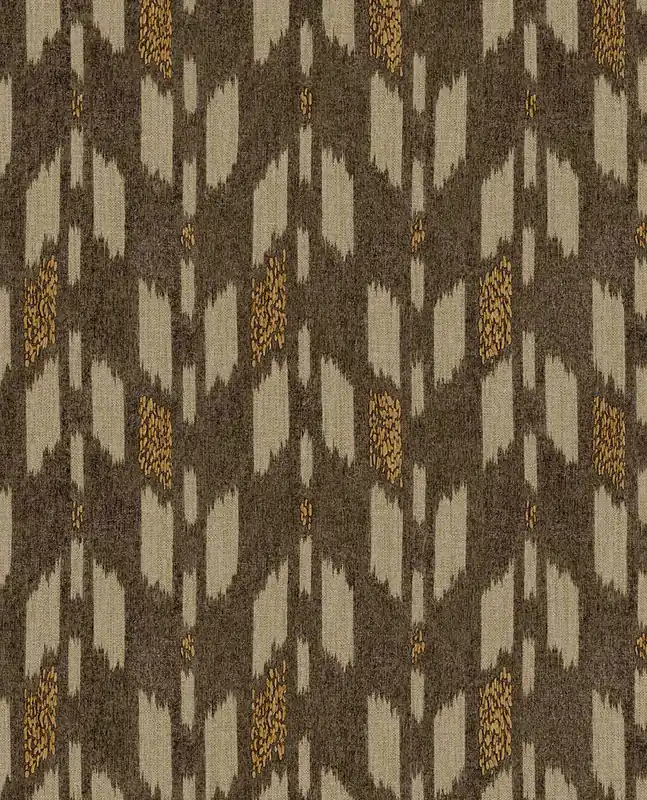 Neue Ware Vliestapete, braun, Stoffimitat, 340242, Solange, Eijffinger