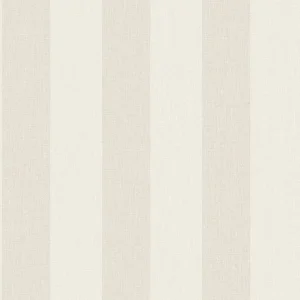 Creme gestreifte Tapete, Stoffimitat, AT4002, Atmosphere, Grandeco Top-Angebot