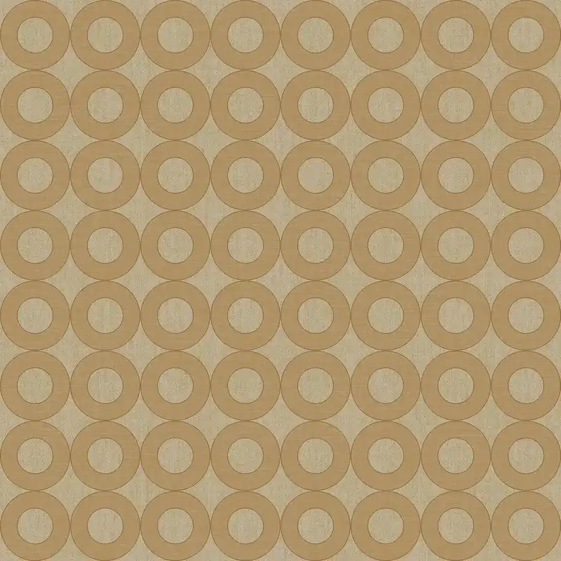 Beigefarbene Vliestapete mit Kreisen, 30164, Energie, Cristiana Masi by Parato Bestpreis