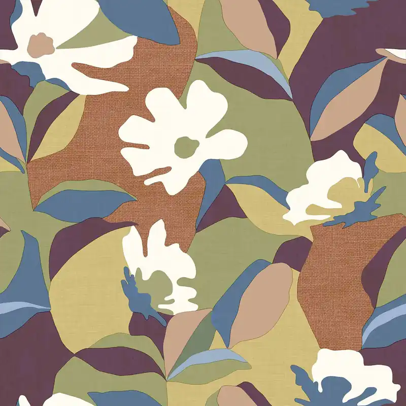 Aktuell Vliestapete, Motiv aus Blumen mit Blättern, 30114, Energie, Cristiana Masi by Parato