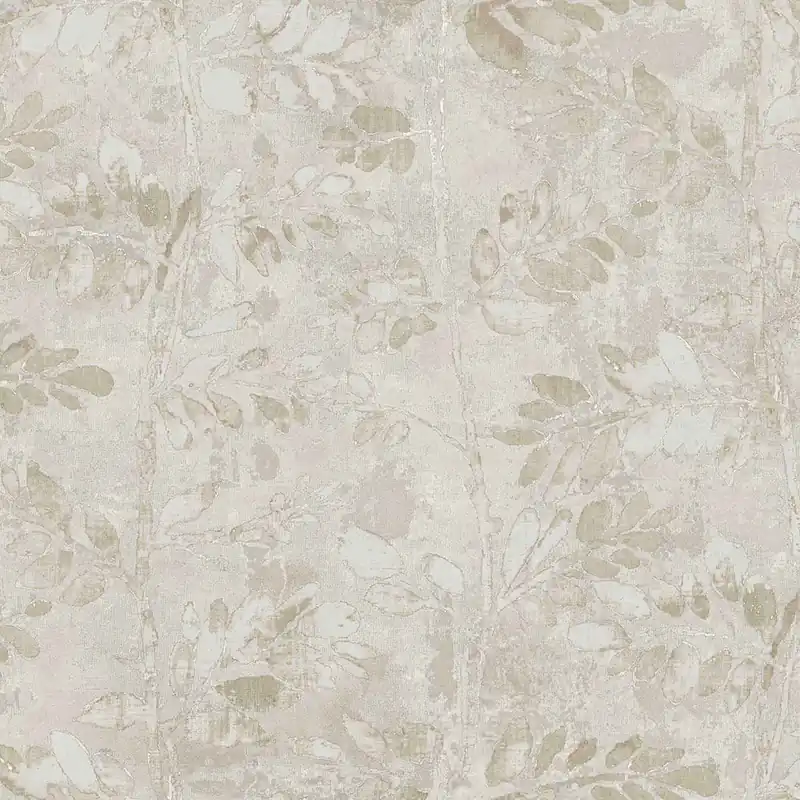 Beige Vliestapete, Zweige, Blätter, 43800, Terra, Cristiana Masi by Parato Nur Heute