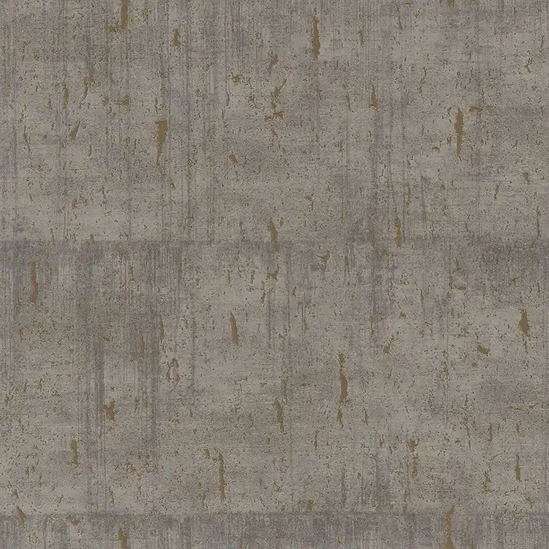 Braun-goldene Tapete, Imitation von Betonblöcken 33235, Natural Opulence, Marburg Top-Seller