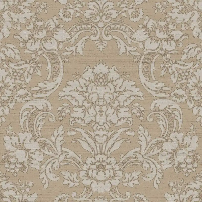 Beige Barocktapete, 33344, Tradizioni, Cristiana Masi by Parato Mega-Angebot