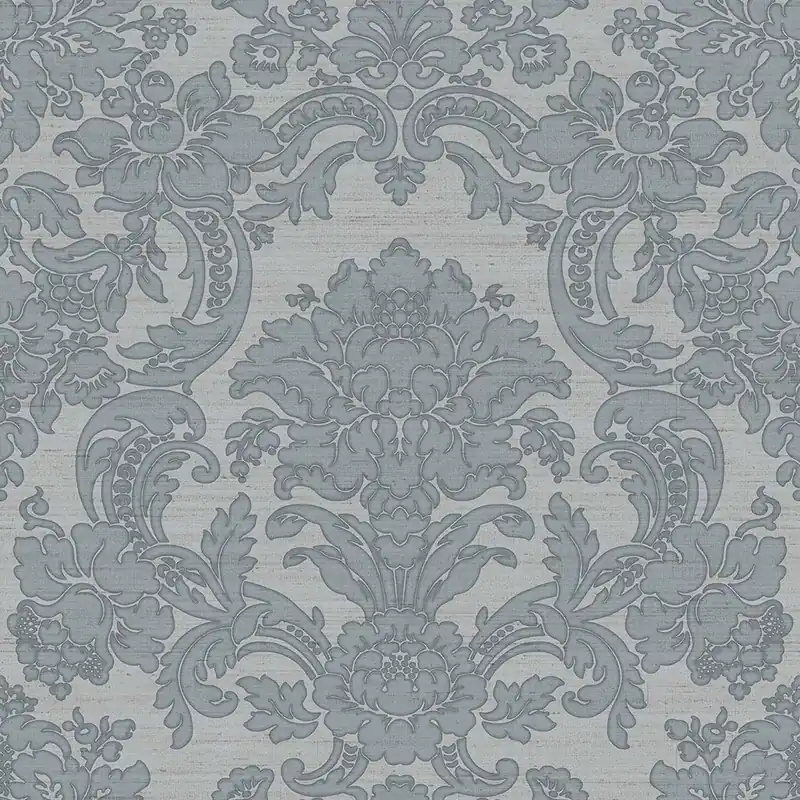 Wochenendangebot Graublaue Barocktapete, 33346, Tradizioni, Cristiana Masi by Parato