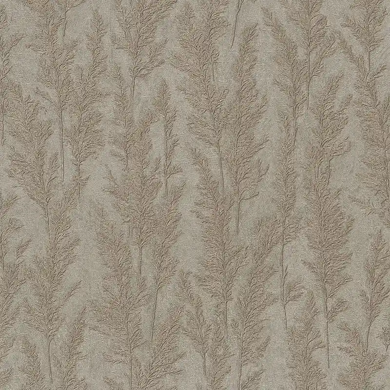 Sale Metallische braun-goldene Tapete, Grashalme 33211, Natural Opulence, Marburg
