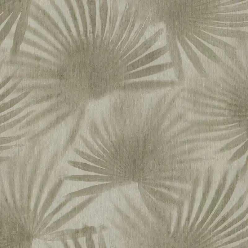 Preisreduziert Golden-beige Luxustapete mit Palmenblättern 72909, Zen, Emiliana Parati