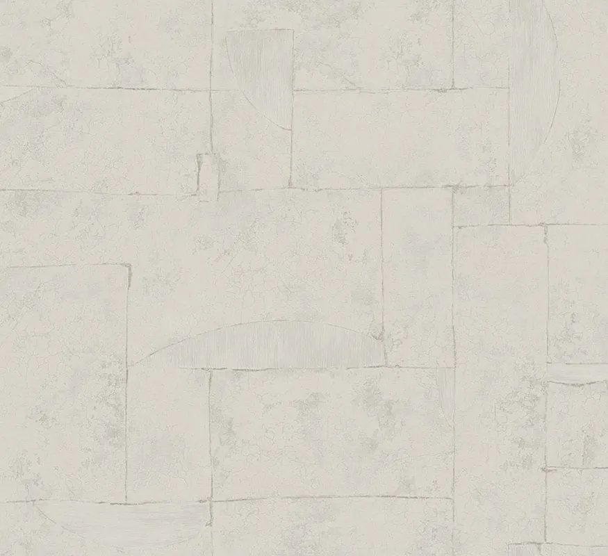 Beige geometrische Tapete 33725, Papis Loveday, Marburg Markenprodukt
