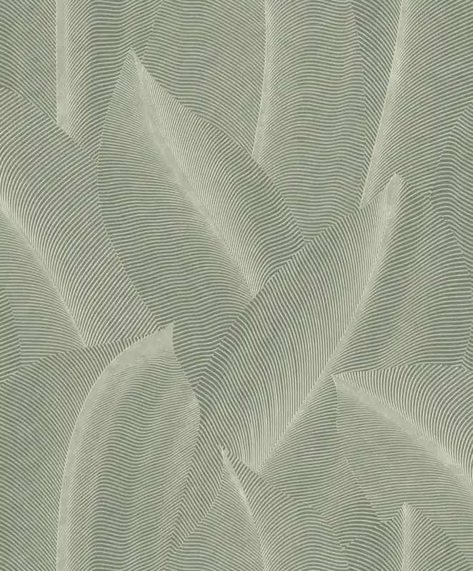 Grüne Tapete mit Blättern, AL26221, Allure, Decoprint Heißes Angebot