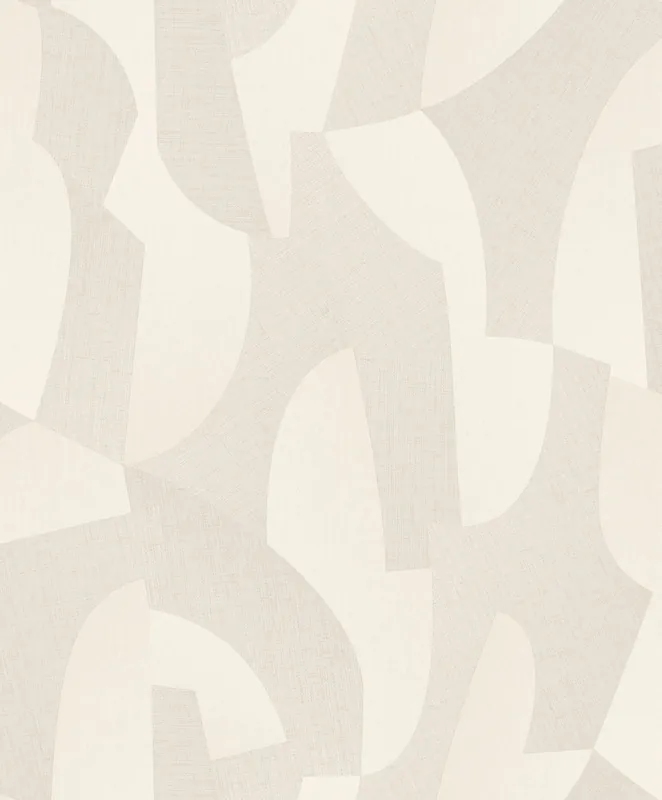 Markenware Beige geometrische Tapete, AL26270, Allure, Decoprint