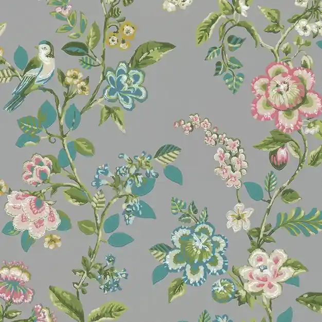 Preiswert Tapete mit Vögeln und Blumen 375065, Pip Studio 4, Eijffinger