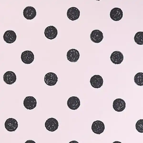Sale Rosa Vliestapete mit Punkten 356061, Black&Light, Eijffinger