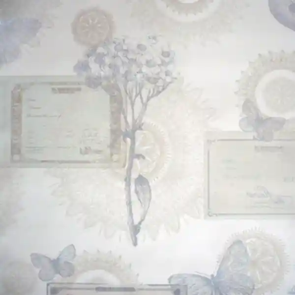 Neue Kollektion Retro Papiertapete für die Wand Delphine 1265 Old Friends II, Vavex