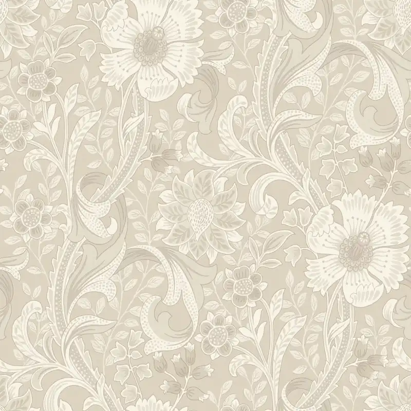 Wochenendangebot Vliestapete, beige, Blumen, PH3102, Perfect Harmony, Grandeco