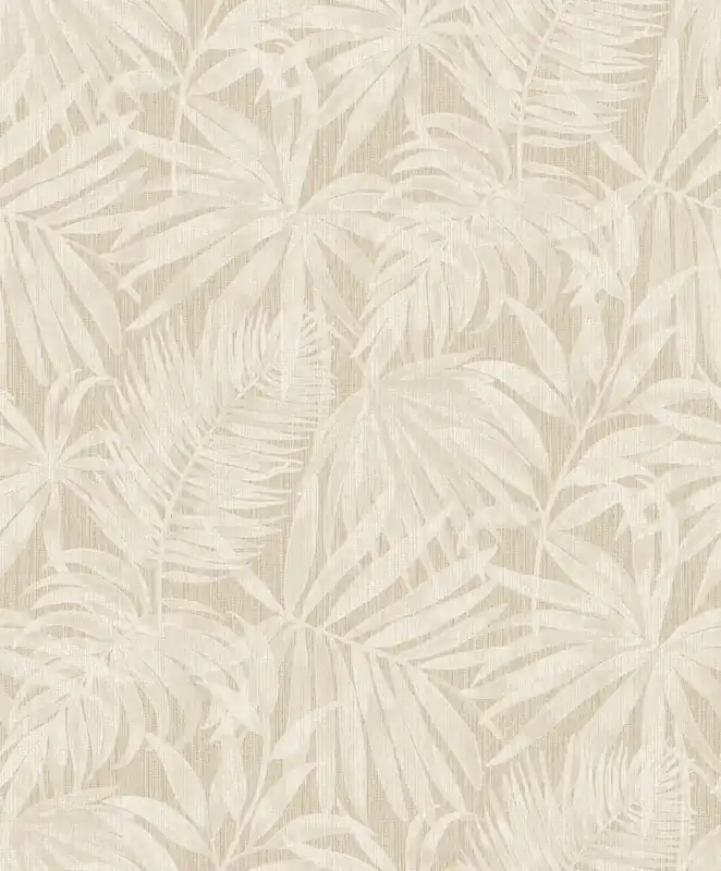 Vliestapete, beige, Blätter, PH3403, Perfect Harmony, Grandeco Versand Am Gleichen Tag