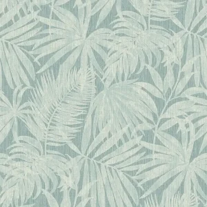 Vliestapete, blau, Blätter, PH3406, Perfect Harmony, Grandeco Sonderaktion