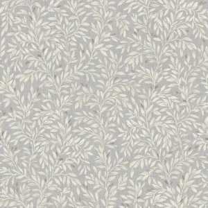 Neue Ware Graue Tapete mit Zweigen, Blättern, 118263, Next