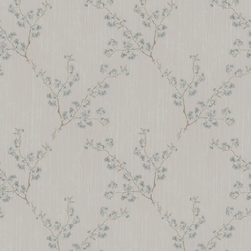 Beige Tapete Blumen, Z66829, Satin Flowers, Zambaiti Parati Begrenztes Angebot