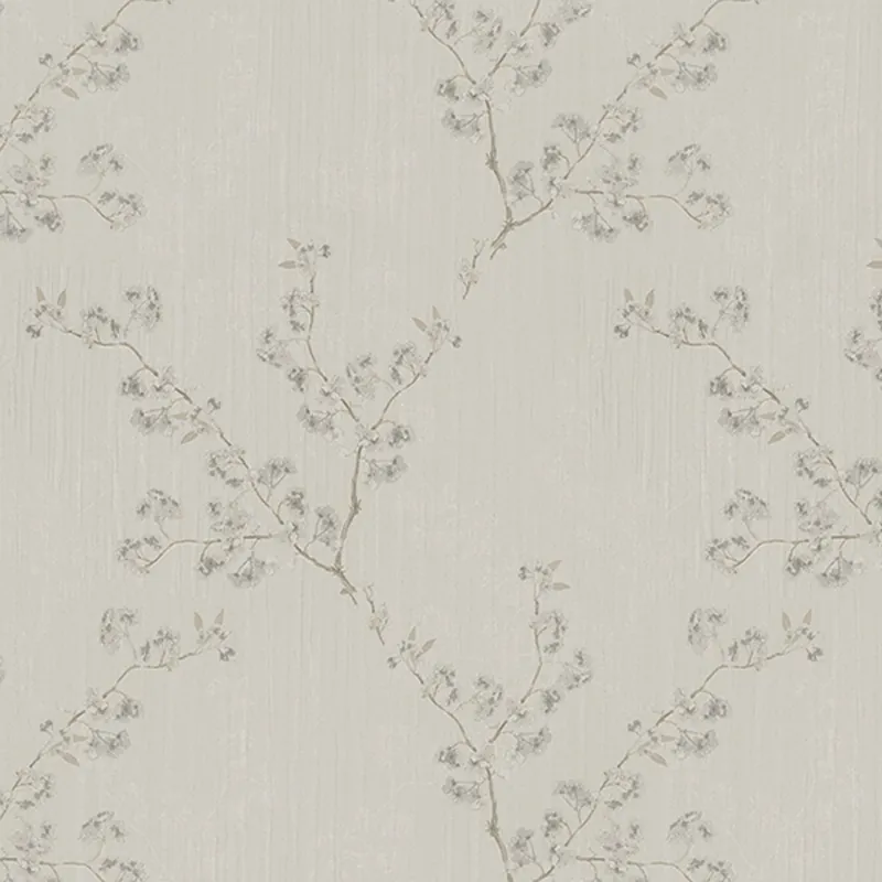 Beige Tapete Blumen, Z66832, Satin Flowers, Zambaiti Parati Sale