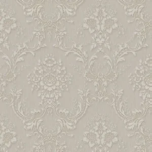 Beige Barock Tapete, Z66839, Satin Flowers, Zambaiti Parati Online Kaufen