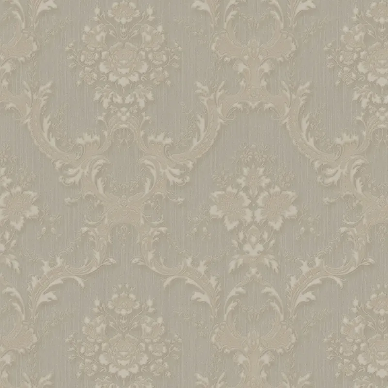 Beige Barock Tapete, Z66837, Satin Flowers, Zambaiti Parati Schnäppchen