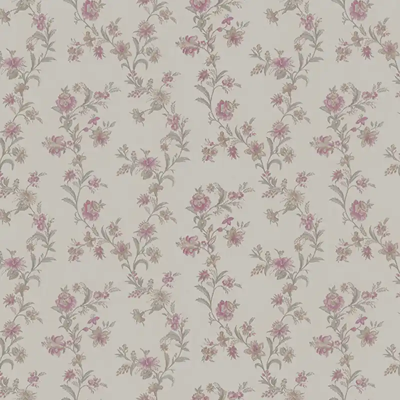 Preisknaller Beige Tapete Blumen, Z66853, Satin Flowers, Zambaiti Parati