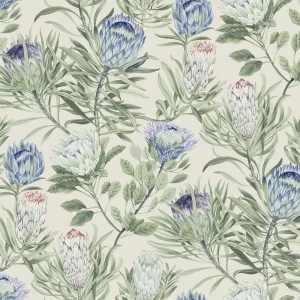 Beige florale Vliestapete, BL1753, Blooms Second Edition Resource Library, York Markenware