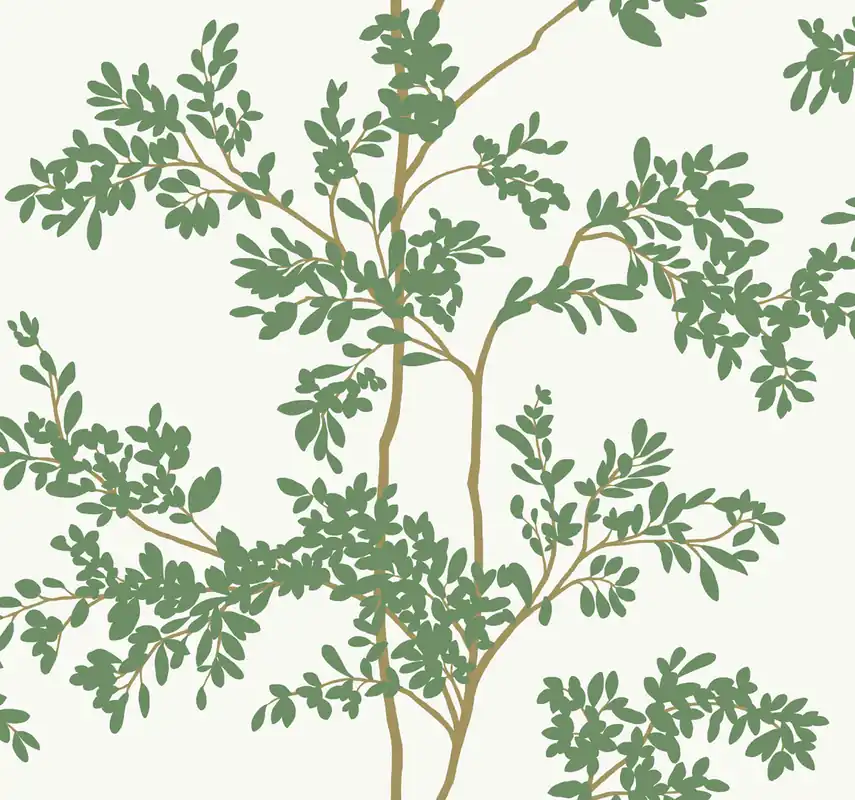 Schneller Versand Weiße Vliestapete mit Zweigen, BL1801, Blooms Second Edition Resource Library, York