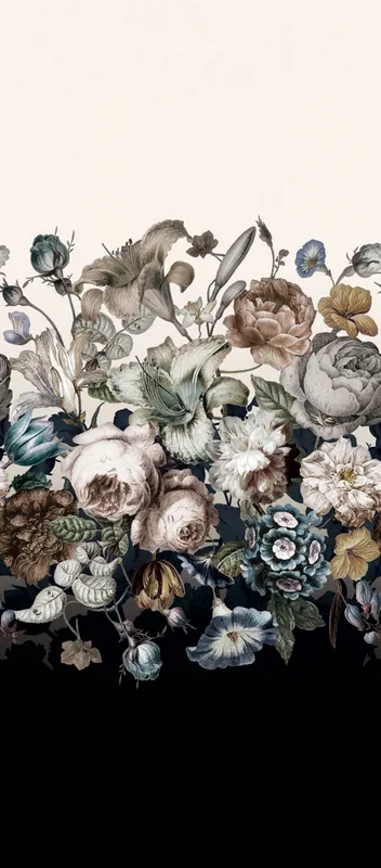 Florale Fototapete, Rosen, Blumen, BL1822M, Blooms Second Edition Resource Library, York Preiswert