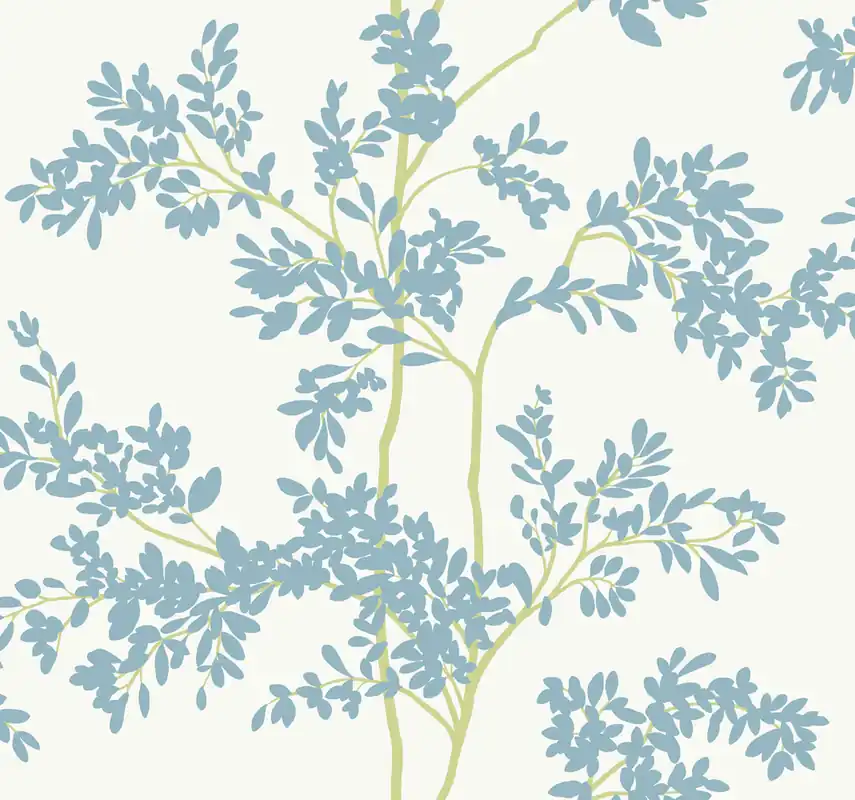 Must-Have Weiße Vliestapete mit Zweigen, BL1803, Blooms Second Edition Resource Library, York
