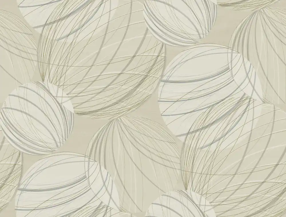 Beige geometrische 3D-Tapete, EV3908, Candice Olson Casual Elegance, York Kracherpreis