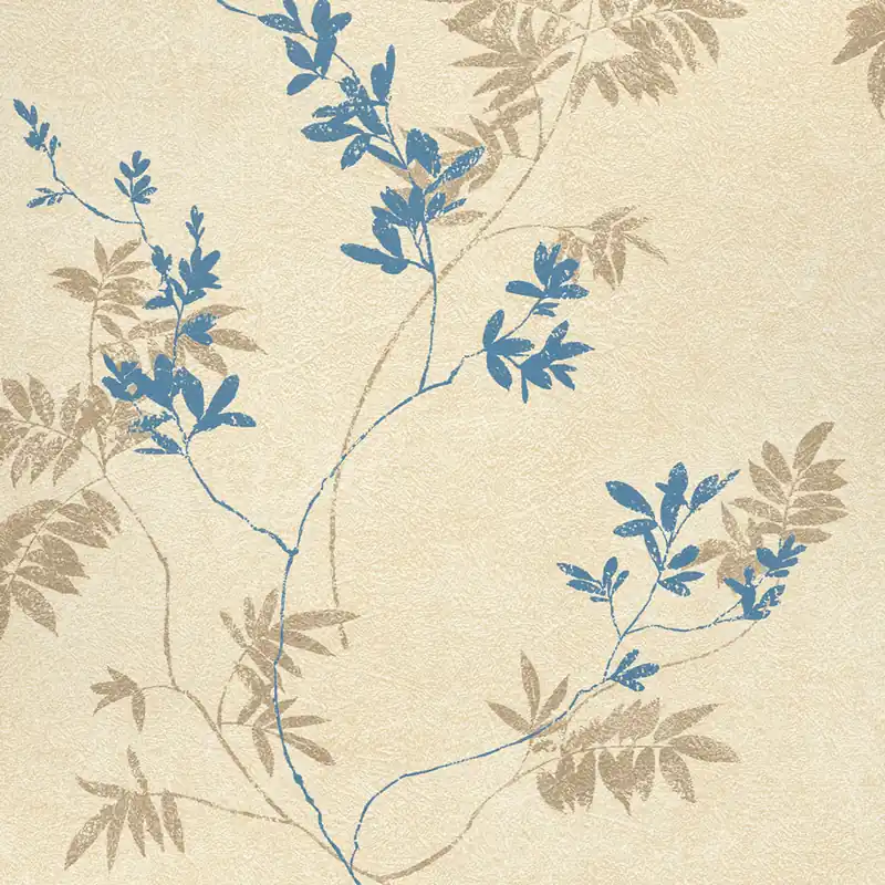 Preisknaller Goldbeige Vliestapete mit Zweigen und Blättern, 119841, Laura Ashley 3