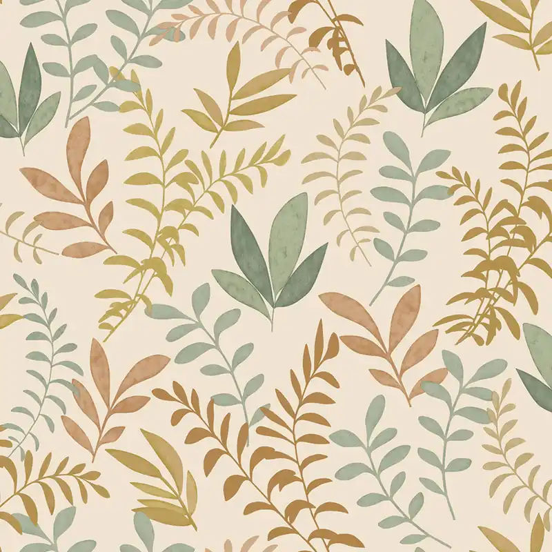 Vliestapete, Zweige, Blätter, creme, SO27062, Soleado, Decoprint Rabatt