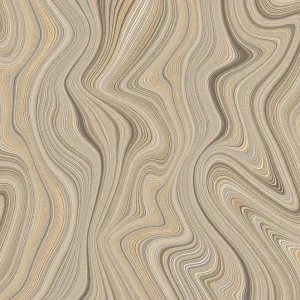 Vliestapete, Linien, grau-beige, SO27052, Soleado, Decoprint Bestpreis
