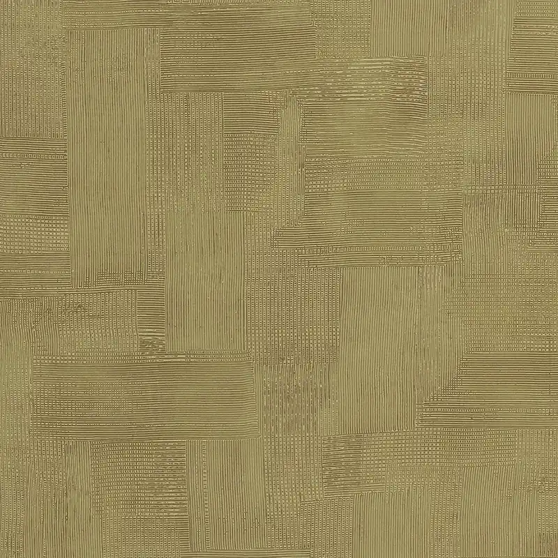 Aktuell Geometrische Luxustapete golden grün 64514, Materea, Limonta