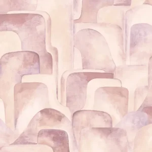 Beige-rosa Vliestapete mit geometrischem Muster, Z77537, Savana, Zambaiti Parati Preis Gesenkt