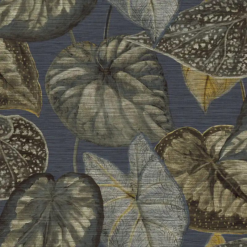 Ausverkauf Strukturtapete, Blätter TA25055 Tahiti, Decoprint