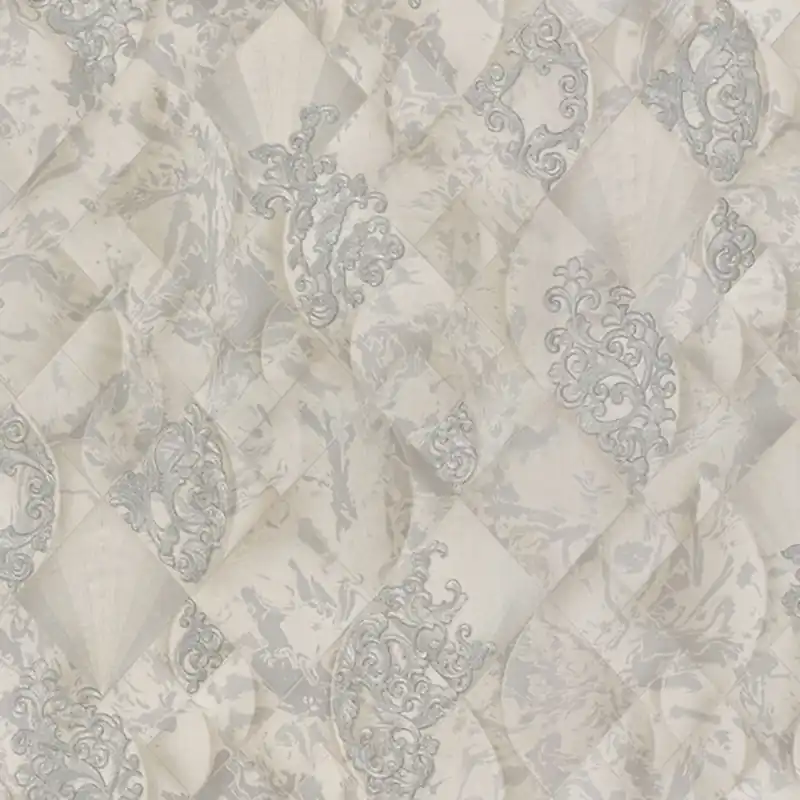 Abverkauf Luxus mintgrüne Tapete mit Ornamenten M31922, Magnifica Murella, Zambaiti Parati